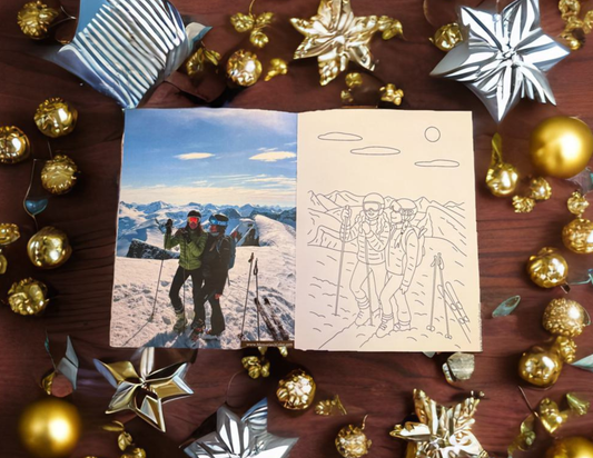 Custom Coloring Book with Photos