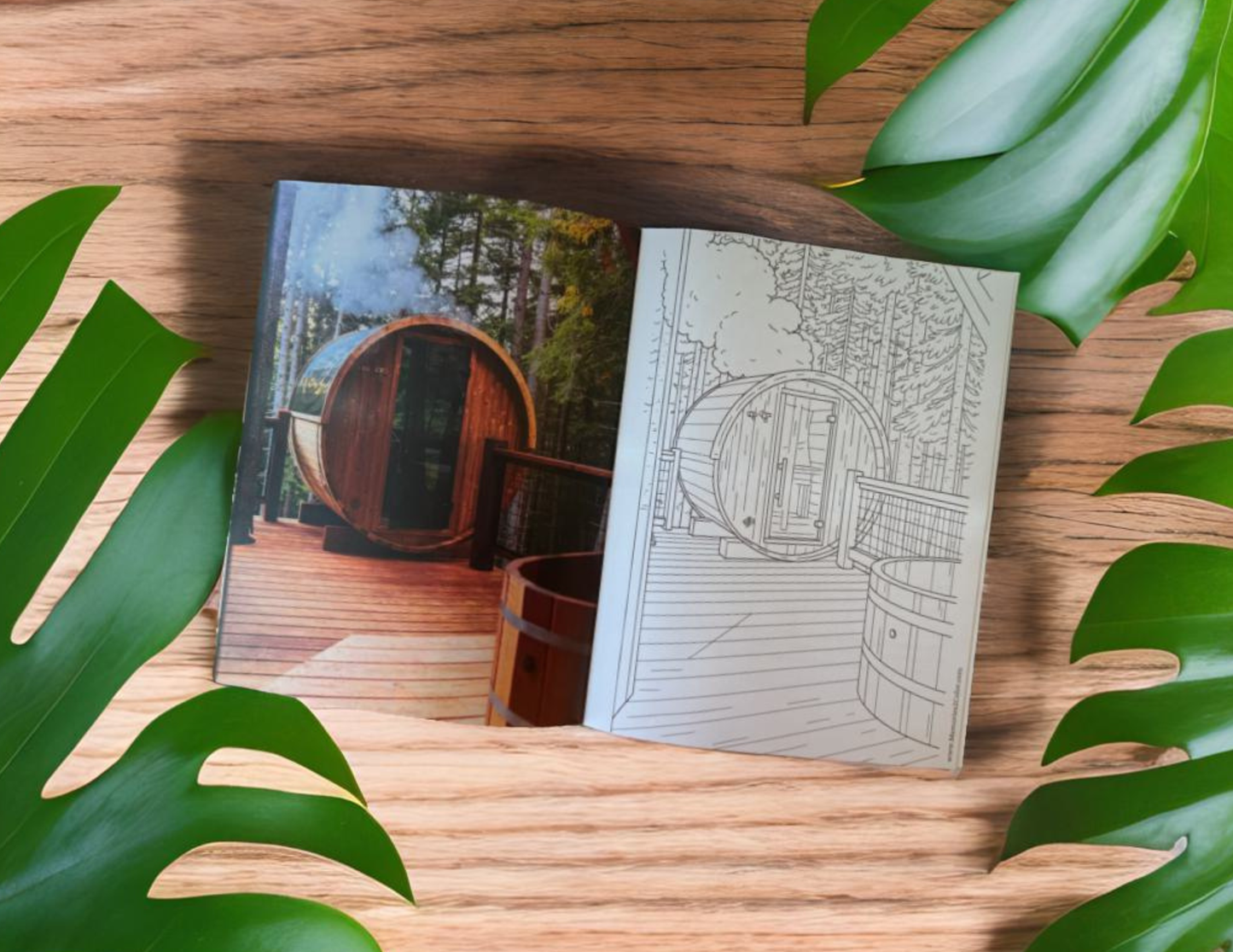 Custom Coloring Book with Photos