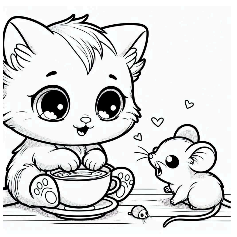 Fuzzy & Huggy Fun Coloring Book – 105 Super Cute Cozy Pages to Color