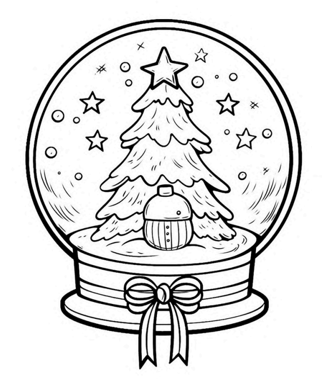 Cozy Christmas Coloring Book – 108 Festive Holiday Pages to Color & Enjoy