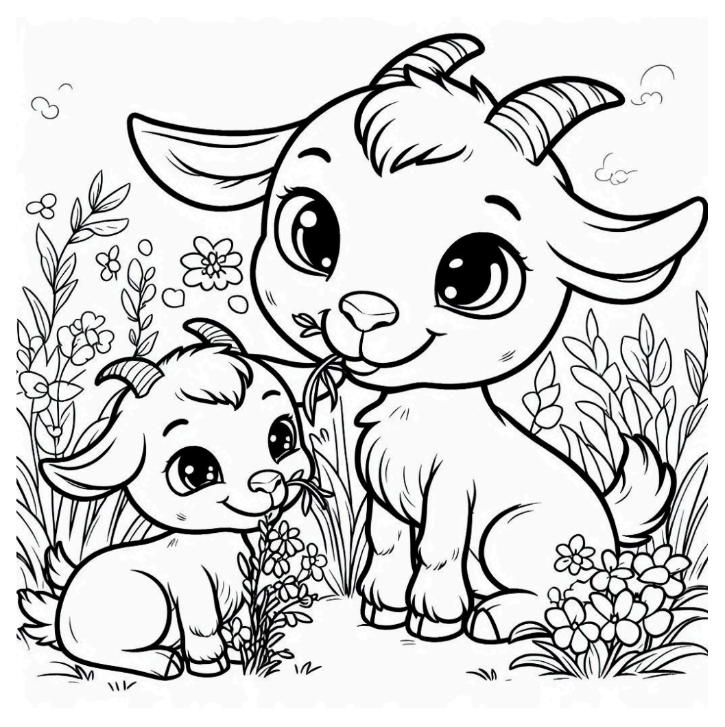 Cute Animal Coloring Book – 100 Adorable Creatures to Color & Relax