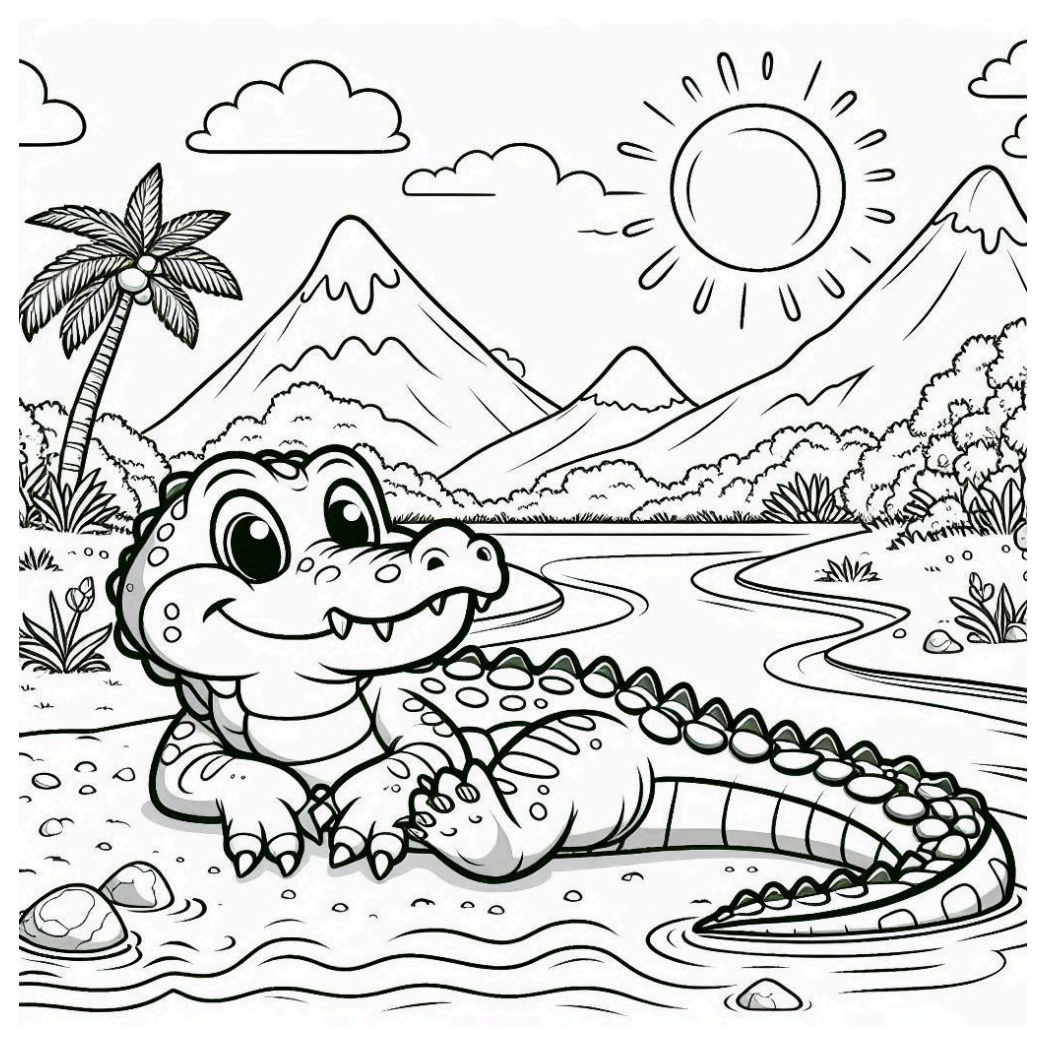 Cute Animal Coloring Book – 100 Adorable Creatures to Color & Relax