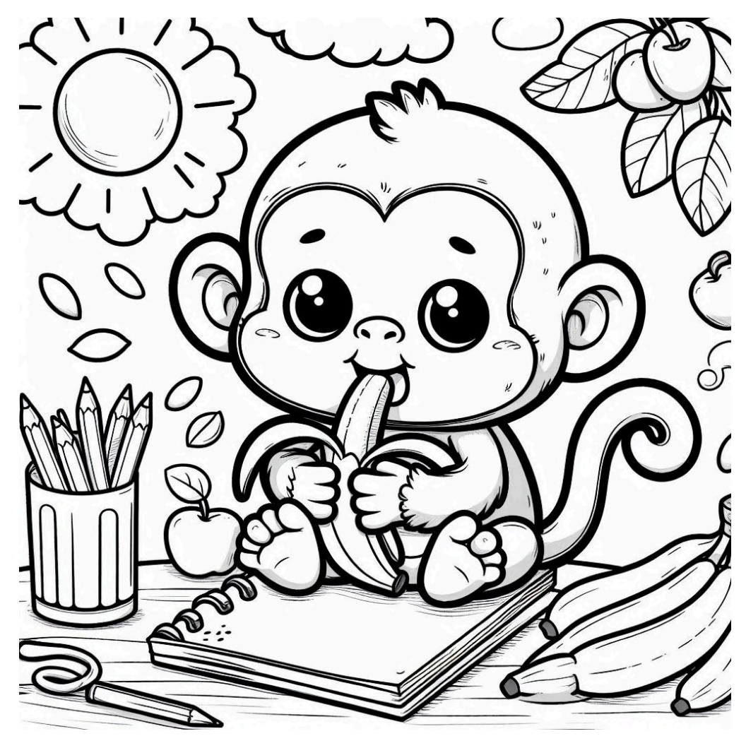 Cute Animal Coloring Book – 100 Adorable Creatures to Color & Relax